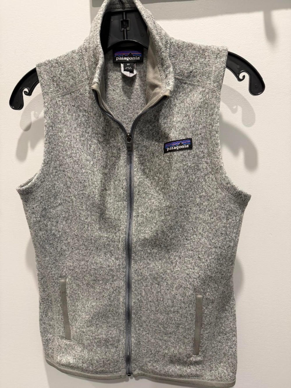 Women's Patagonia Better Sweater Fleece Vest, Grey, size S